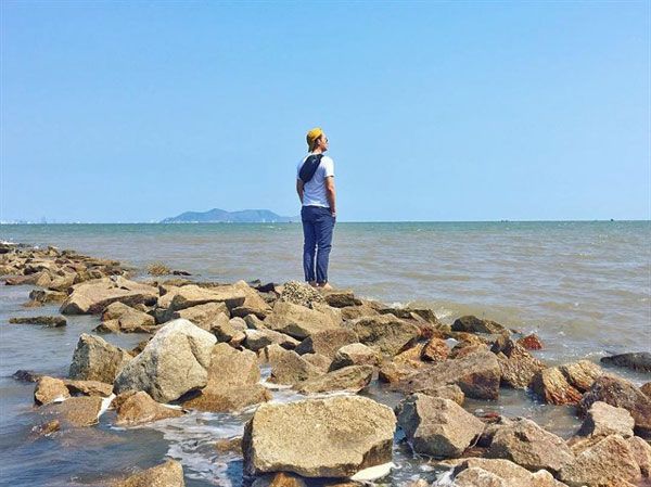 Đảo Thạnh An - Con đường đá 1