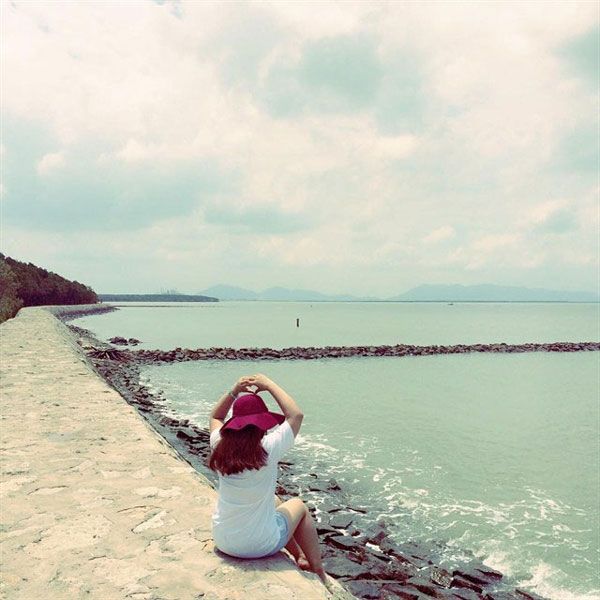 Đảo Thạnh An - Con đường đá 5